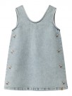 Darlee doa spencer dress, medium blue denim, Lil Atelier thumbnail