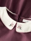 Rebel dress solid, catawba grape, Lil Atelier thumbnail