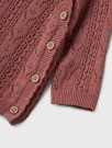 Kajsa wrap knit, withered rose, Lil Atelier thumbnail