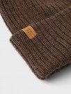 Nanson knit hat, dark earth, Lil Atelier thumbnail
