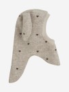 Balaclava ears emb wool, sand, Huttelihut thumbnail