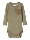 Barbar slim body, moss gray, Lil Atelier thumbnail