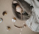 Smokkebeholder, natural, Mushie thumbnail