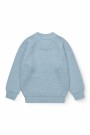 Knitted classic rib sweater, dusty blue, Copenhagen colors thumbnail