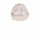 Sun hat check UPF50+, white pepper, Huttelihut thumbnail