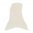 Balaclava ears wool knit, off white, Huttelihut thumbnail