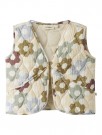 Talia quilt vest, coconut milk, Lil Atelier thumbnail