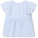 Pari top, dream blue check, Fliink thumbnail