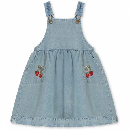 Don embr Spencer dress, light denim blue, Fliink