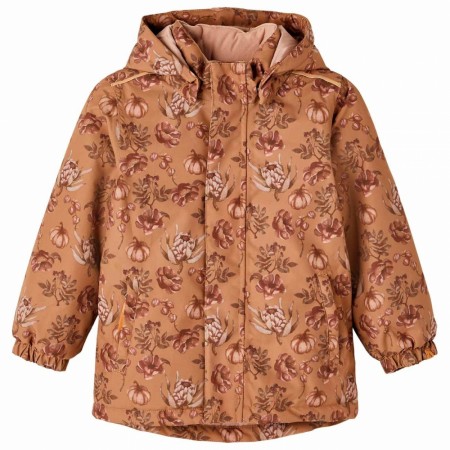 Lasnow vinterjakke, tobacco brown, Lil Atelier