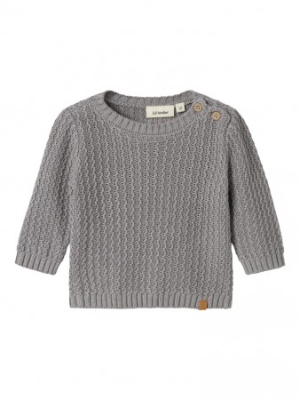 Kanto knit baby, ultimate grey, Lil Atelier