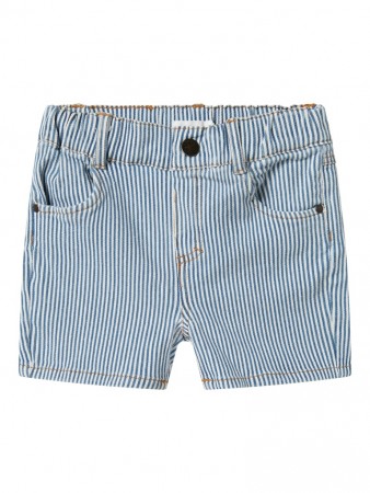 Halfdan loose shorts, zen blue/coconut milk, Lil Atelier