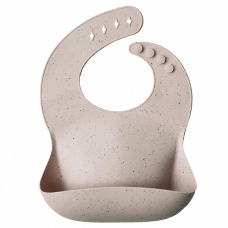 Smekk i silikon, shifting sand terrazzo, Mushie