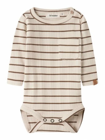 Kaby slim body, turtledove/kangaroo, Lil Atelier