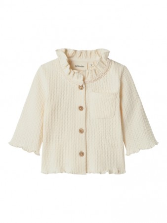 Finola slim cardigan, turtledove, Lil Atelier
