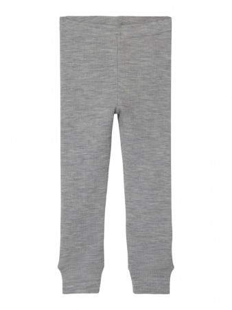 Fable wool leggings, grey melange, Lil Atelier