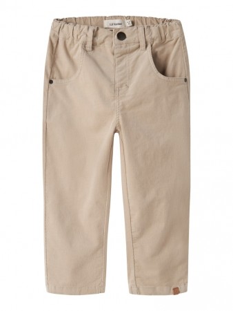 Somba san loose cord pant, white pepper, Lil Atelier