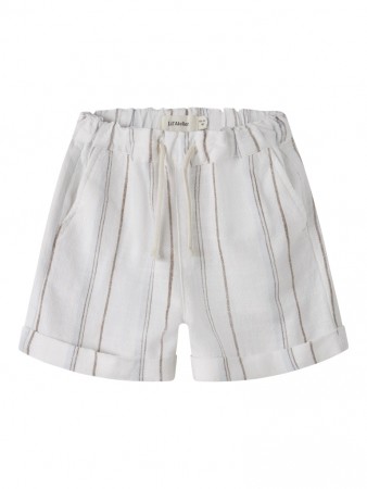 Jeran loose shorts, coconut milk, Lil Atelier