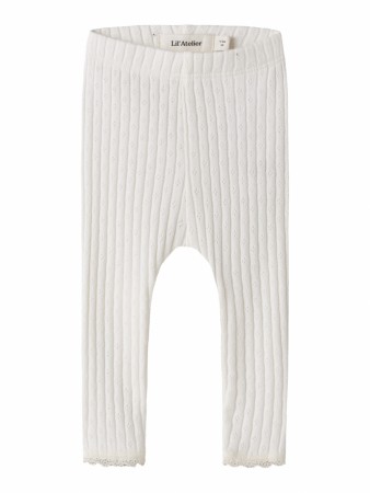 Haldis slim leggings baby, coconut milk, Lil Atelier