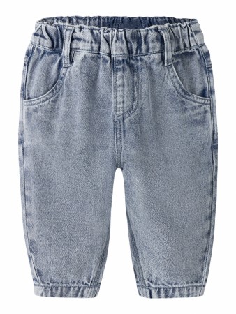 Funda loose jeans baby, medium blue denim, Lil Atelier 