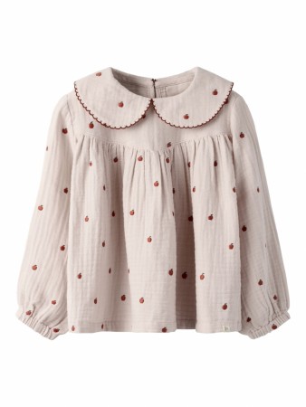 Kamma loose shirt, hushed violet, Lil Atelier