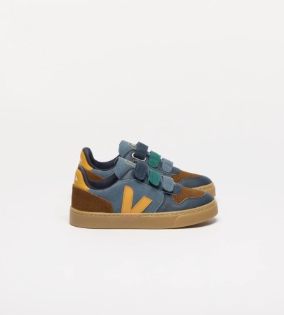 Veja small v-10 leather kid, calif ouro