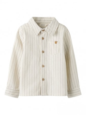 Felixo shirt, turtledove/sepia tint, Lil Atelier 