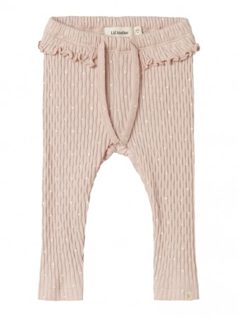 Fiducia slim leggings, peach whip, Lil Atelier