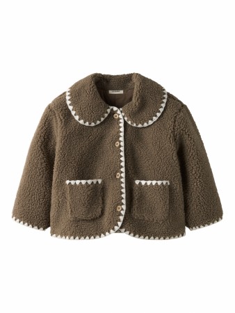 Lajo loose jacket, shitake, Lil Atelier