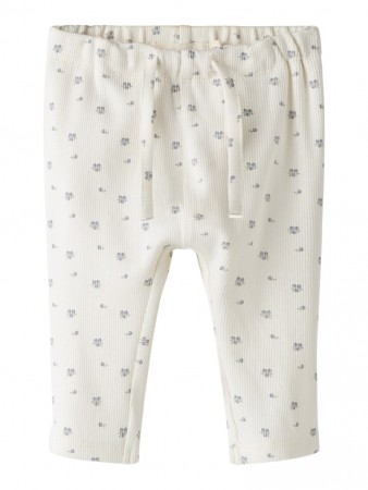 Lago mio pant, coconut milk/blueberry, Lil Atelier