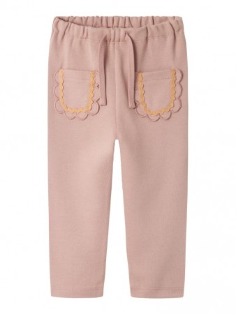 Heather sweat pant, fawn, Lil Atelier