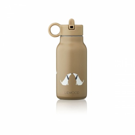 Falk water bottle 250ml, dog/oat mix, Liewood