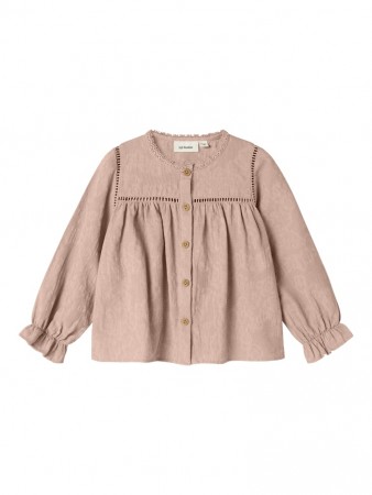 Ofira loose shirt, cameo rose, Lil Atelier