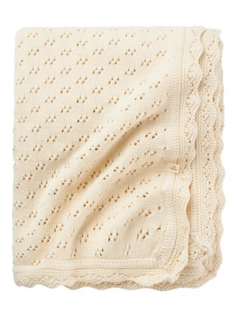 Nilio knit blanket, turtledove, Lil Atelier