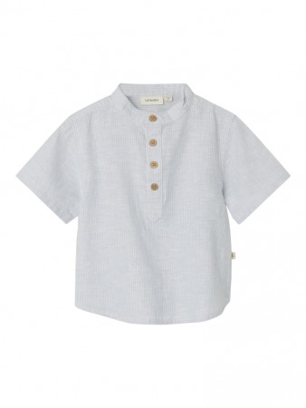 Jesper ss loose shirt, ancient water, Lil Atelier