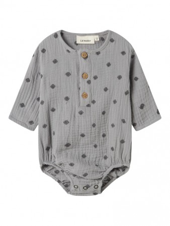 Koala loose body shirt, ultimate grey, Lil Atelier