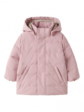 Lamedow puffer long jacket, zephyr, Lil Atelier - FORHÅNDSBESTILLING