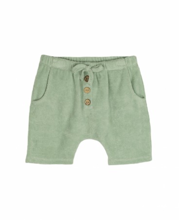 Teddy shorts, dusty green, Fliink
