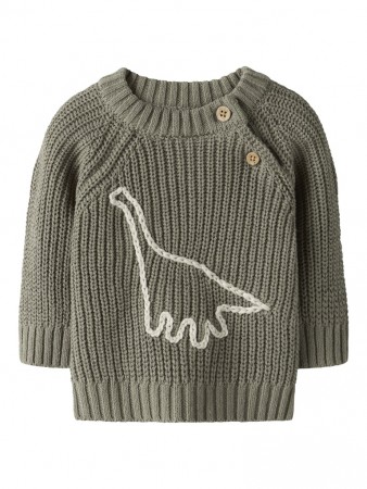 Emlen emb knit baby, overland trek, Lil Atelier