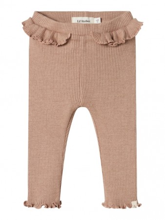 Sophia slim leggings baby, rugby tan, Lil Atelier