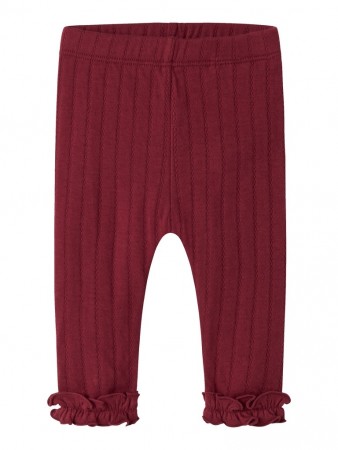 River slim leggings baby, biking red, Lil Atelier