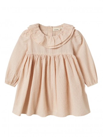 Lucia dress, turtledove, Lil Atelier