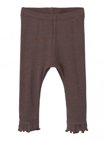 Gago dia slim leggings baby, peppercorn, Lil Atelier
