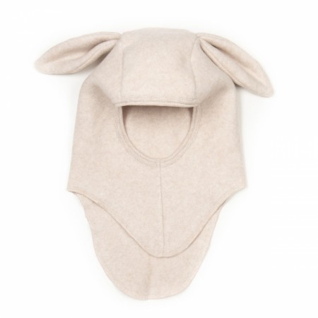 Bunbun balaclava cottonfleece, camel, Huttelihut