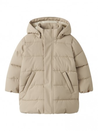 Lamedow puffer jacket, oxford tan, Lil Atelier