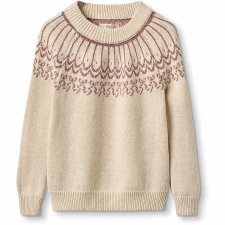 Nova bow pullover, sandshell, Fliink