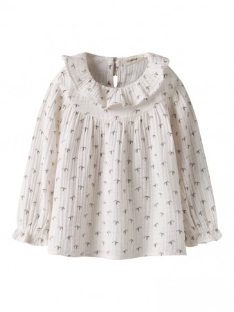 Solina loose shirt, almost mauve, Lil Atelier