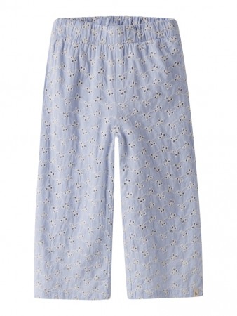 Tessie wide pant, zen blue, Lil Atelier