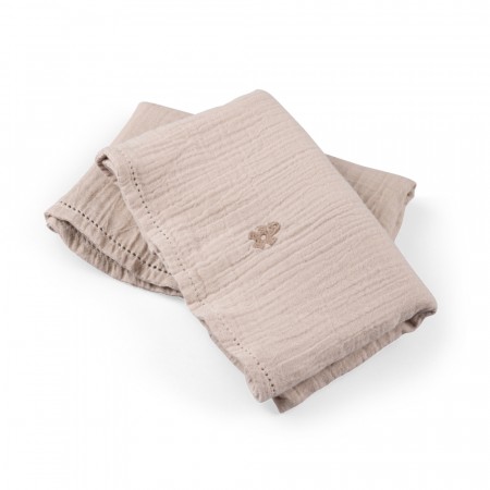 Stelleunderlag 2-pack, seabreeze beige, Sebra