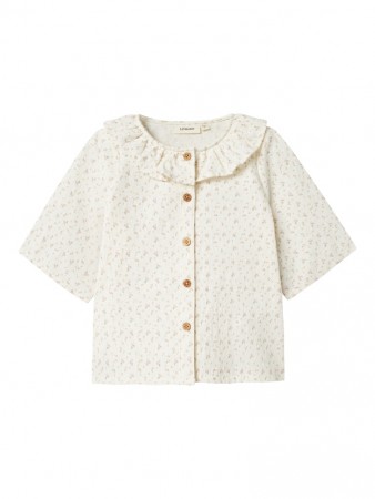 Hailey loose shirt, coconut milk, Lil Atelier
